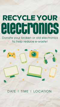 Recycle your Electronics TikTok Video