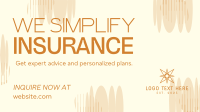 Abstract Simple Insurance Animation Image Preview