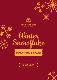 Winter Decor Sale Poster