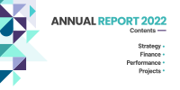 Annual Report Contents Shards Twitter Post