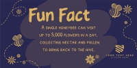 Bee Day Fun Fact Twitter Post