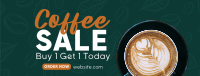 Free Morning Coffee Facebook Cover Image Preview