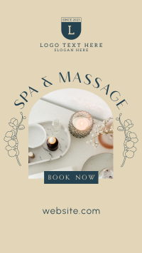 Relaxing Massage Facebook Story