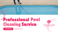 Pool Cleaning Service Animation Design