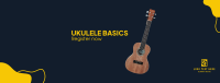 Ukulele Class Registration Facebook Cover Design