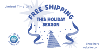 Enjoy New Year Shipping Facebook Ad