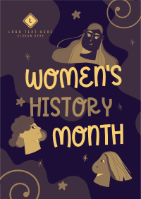 Beautiful Women's Month Poster