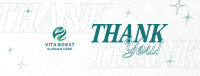 Simplistic Thank You Facebook Cover Image Preview