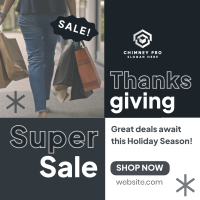 Super Sale this Thanksgiving Linkedin Post Image Preview