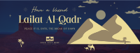 Blessed Lailat al-Qadr Facebook Cover
