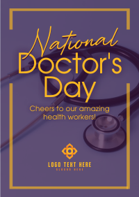 Celebrate National Doctors Day Flyer