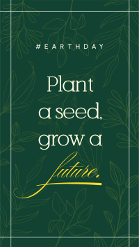 Plant a seed Facebook Story