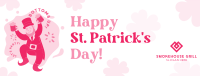 Saint Patrick's Day Greeting Facebook Cover Image Preview