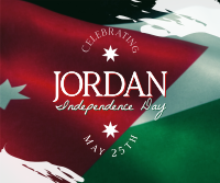 Jordan Independence Flag  Facebook Post