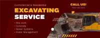 Modern Excavating Service Facebook Cover