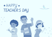 World Teacher's Day Postcard