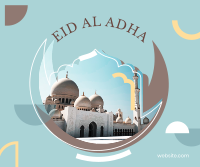 Eid Al Adha Shapes Facebook Post