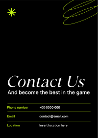 Contact Us Corporate Flyer