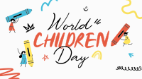 Children Day Doodle Animation