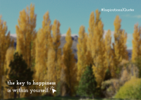 The Key To Happiness Postcard