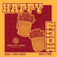 Make Time For Beer Instagram Post Design