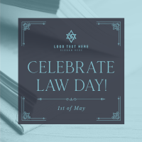 Formal Law Day Instagram Post Design