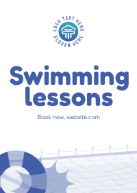 Swimming Lessons Flyer