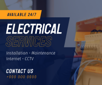 Electrical Repair and Maintenance Facebook Post