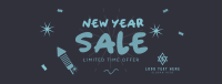 New Year Sale Facebook Cover Image Preview