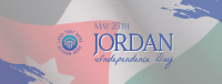 Jordan Independence Flag  Facebook Cover