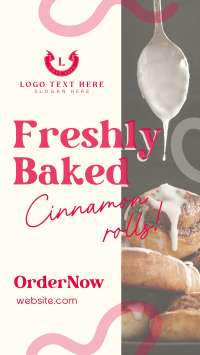 Freshly Baked Cinnamon Facebook Story