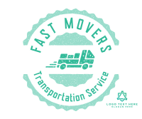 Movers Truck Badge Facebook Post