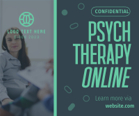 Psych Online Therapy Facebook Post