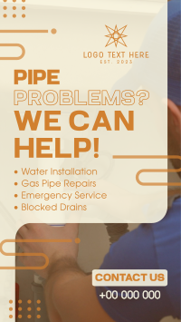 Plumbing Home Repair Facebook Story