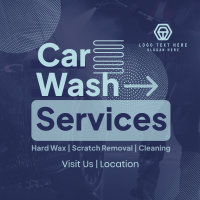 Unique Car Wash Service Linkedin Post