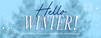 Winter Snowfall Facebook Cover