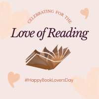 Book Lovers Day Instagram Post