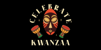 Kwanzaa African Mask  Twitter Post