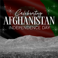 Afghanistan Independence Day Instagram Post Design