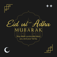 Blessed Eid ul-Adha Instagram Post Image Preview