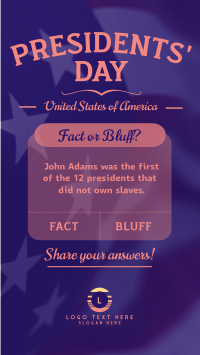 Presidents' Day Quiz  Video