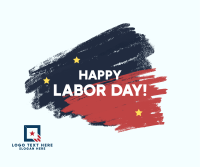 Labor Day Chalk Facebook Post