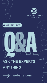 Live Q&A Instagram Reel