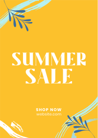 Tropical Summer Sale Flyer