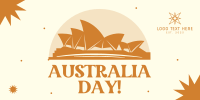 Let's Celebrate Australia Day Twitter Post