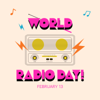 Radio Day Celebration Linkedin Post