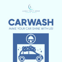 Car Cleaning Service Instagram Post