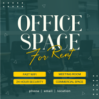 Corporate Office For Rent Instagram Post