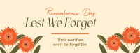Remembrance Day Facebook Cover example 3