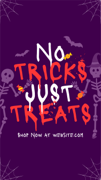 Halloween Special Treat Facebook Story